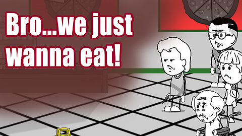 Pizza man Doing to Much