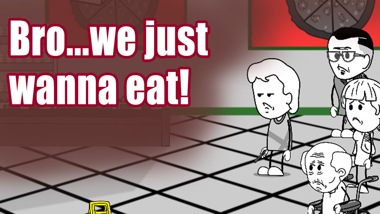 Pizza man Doing to Much