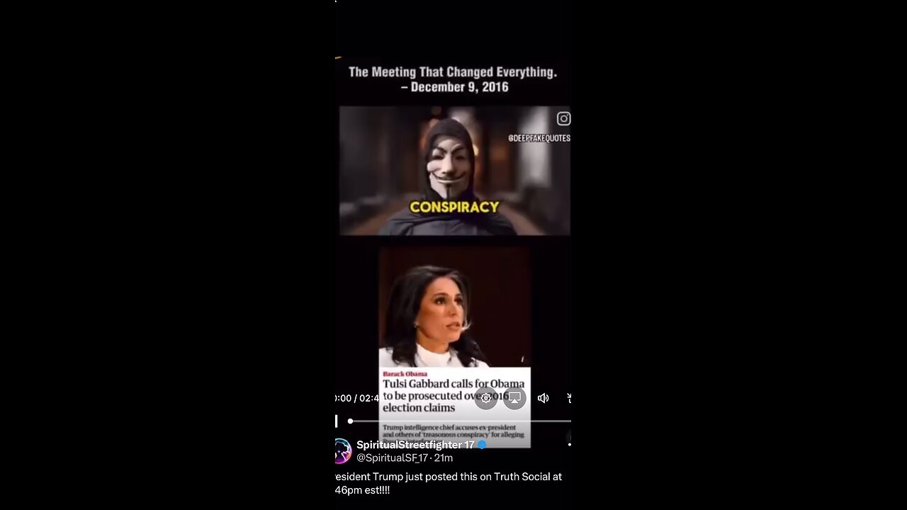 Trump post on TS 🔥🔥🇺🇸🇺🇸🐸🐸🍿🍿