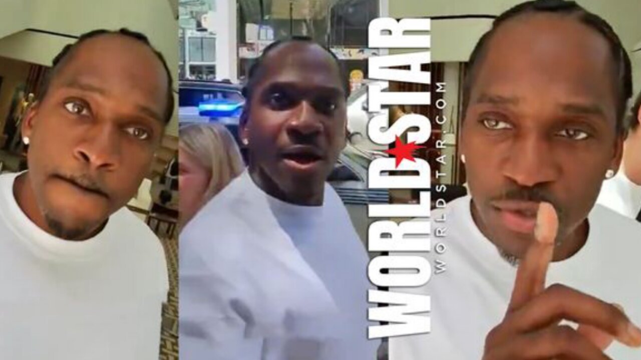 Pusha T Stands Firm as Man Who Stole Jack Doherty’s Chains Tries to Confront Him, No Games!