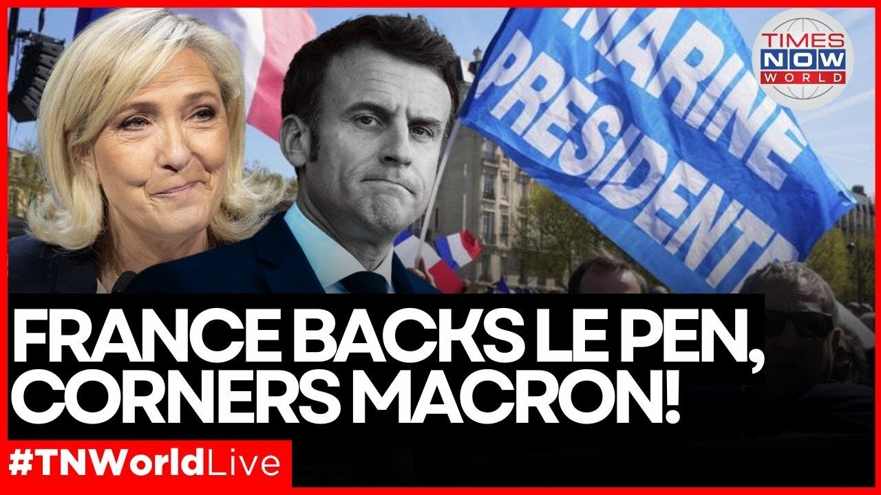 France Protest LIVE: France Backs Le Pen as Macron Clings to Power | Le Pen Ban