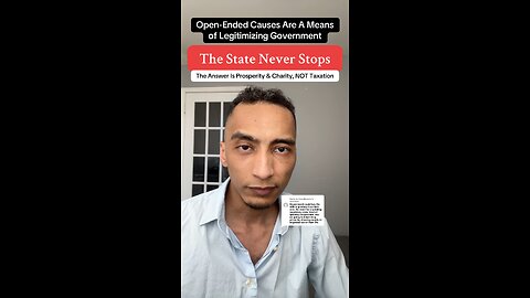 The State Never Stops