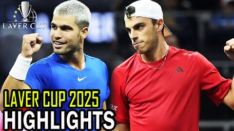 Carlos Alcaraz vs Francisco Cerundolo Day 03 | Laver Cup 2025