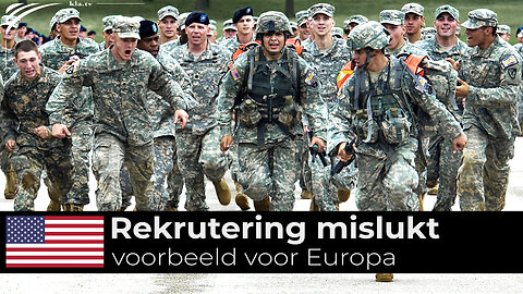Rekruteringscampagne voor oorlogsdienst in de VS mislukt Voorbeeld voor Europa!