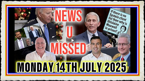 CHARLIE WARD DAILY NEWS WITH CHARLIE WARD , PAUL BROOKER LEMBIT OPIK MONDAY 14TH JULY 2025