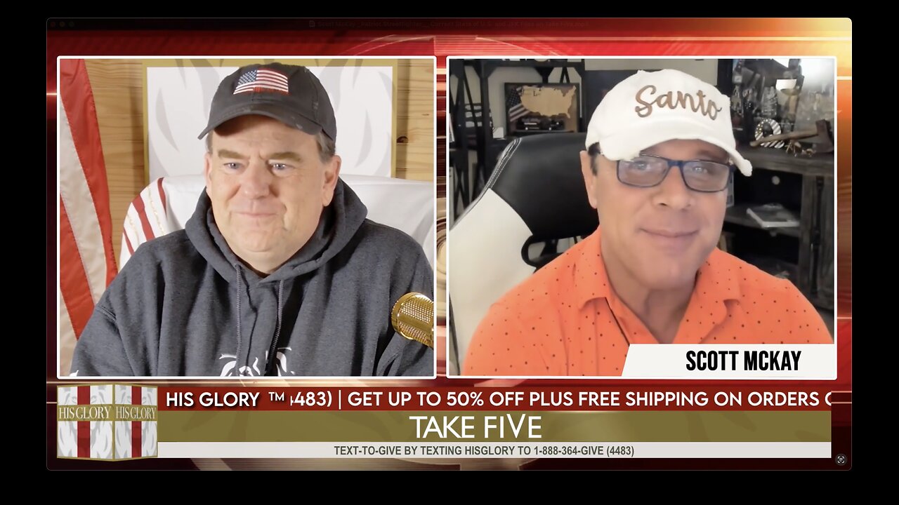 Scott McKay "Patriot Streetfighter": Current State of U.S. and JFK Files on Take FiVe