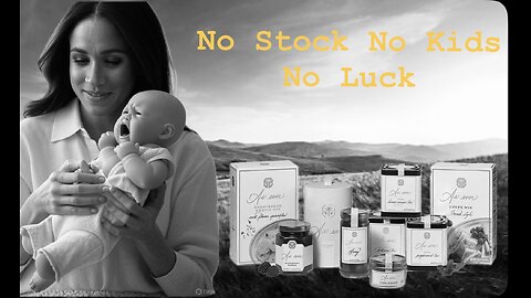 Meghan Has No Stock, No Kids, No Luck