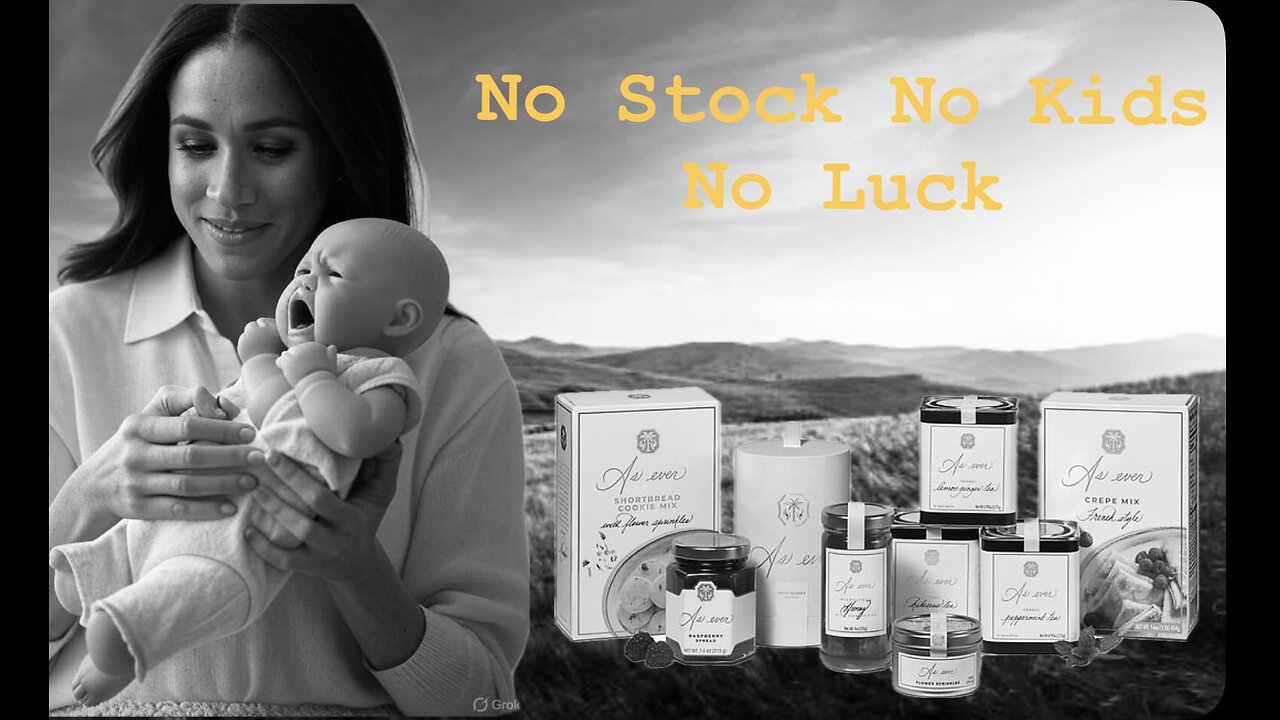Meghan Has No Stock, No Kids, No Luck