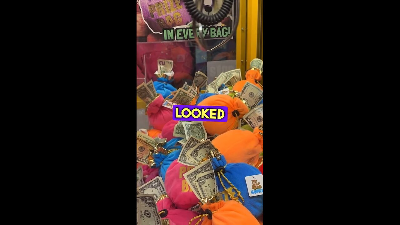 Mystery Bag Claw Machine!💰