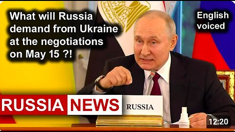 Putin has invited Ukraine to direct negotiations! What are Russia's terms & conditions?