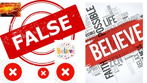 false beìieve and imethod to dentify false people