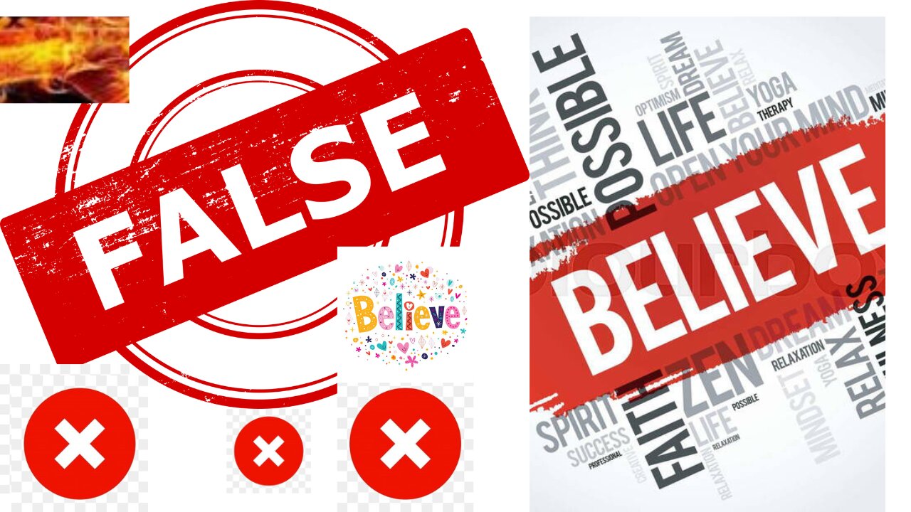 false beìieve and imethod to dentify false people