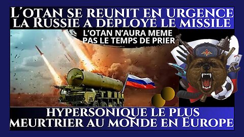 La RUSSIE a des missiles hypersoniques imbattables ... (Hd 1080)
