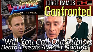 The LOUDEST VOICE of the Week | Max Blumenthal Crashes Jorge Ramos Press Conference