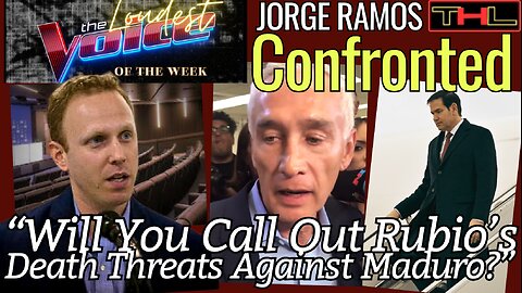 The LOUDEST VOICE of the Week | Max Blumenthal Crashes Jorge Ramos Press Conference