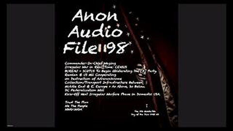 SG ANON AUDIO FILE 98 (8.13.25): POTUS+CENSUS+SCOTUS: START [D] POWER IMPLOSION!