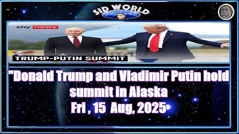 Donald Trump and Vladimir Putin hold summit in Alaska
