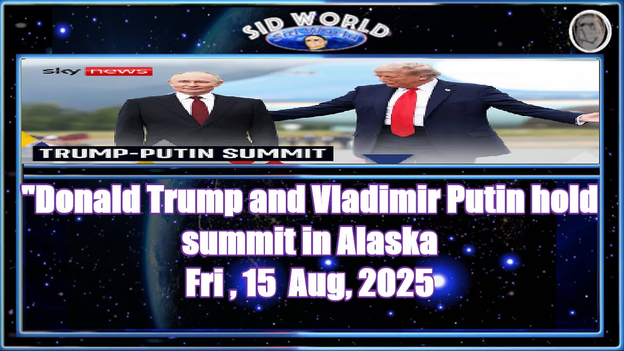 Donald Trump and Vladimir Putin hold summit in Alaska