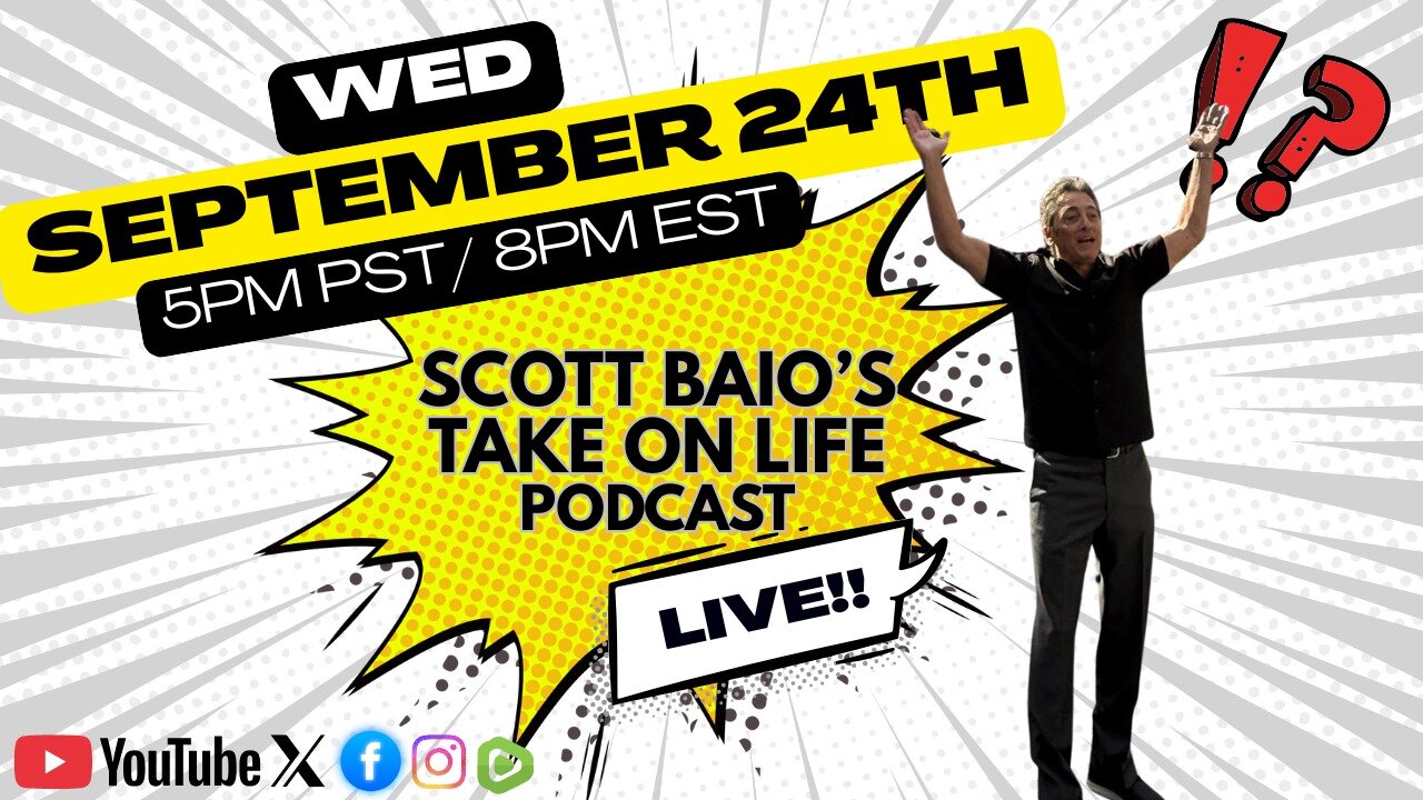 Scott Baio's Take On Life - Live Podcast