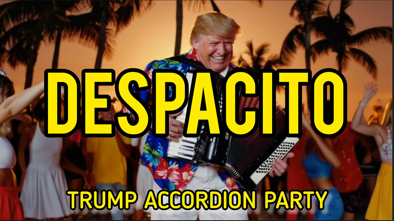 Donald Trump Plays & Dances Despacito 🎶 | Accordion AI Party