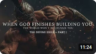 WHEN GOD BUILDS YOU, WORLD WON'T RECOGNIZE YOU!