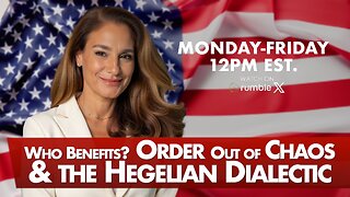 MORNINGS WITH MEL K - Who Benefits? Order Out of Chaos & the Hegelian Dialectic 9-17-25
