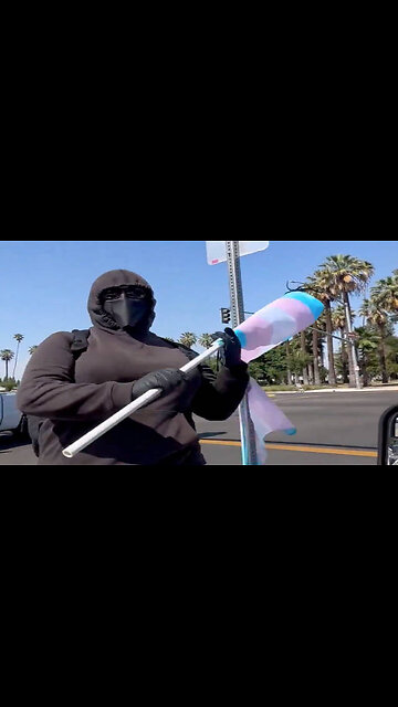 Trantifa Gets Maced After Attacking a Man