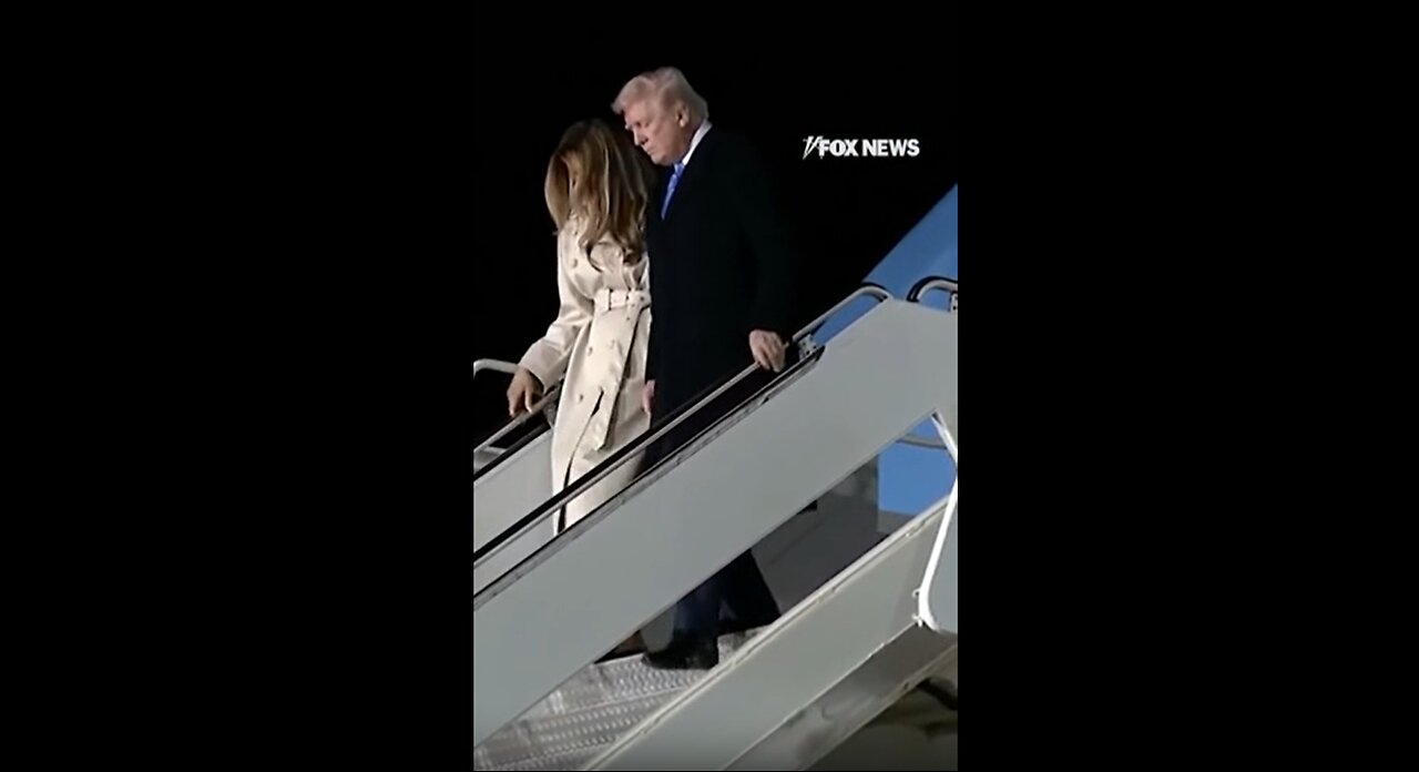 Melania Trump Arriving in Italy