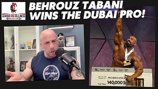 Behrouz Tabani wins the Dubai Pro