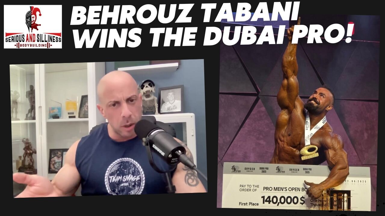 Behrouz Tabani wins the Dubai Pro