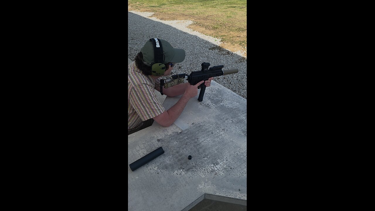 alittle silenced binary trigger fun!