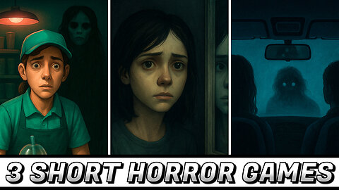 The Boba Teashop + Reflection + The Deadseat | 3 Short Indie Horror Games