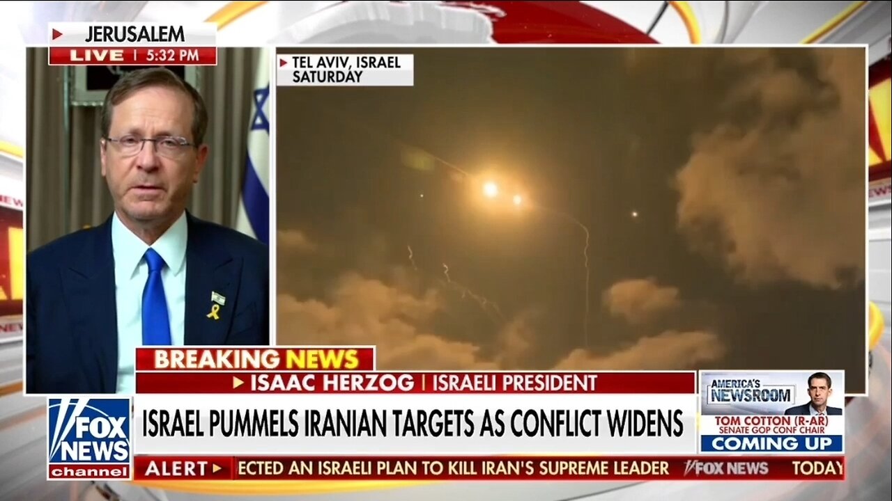 Israeli President: Operation Strengthens The Security Of The Free World