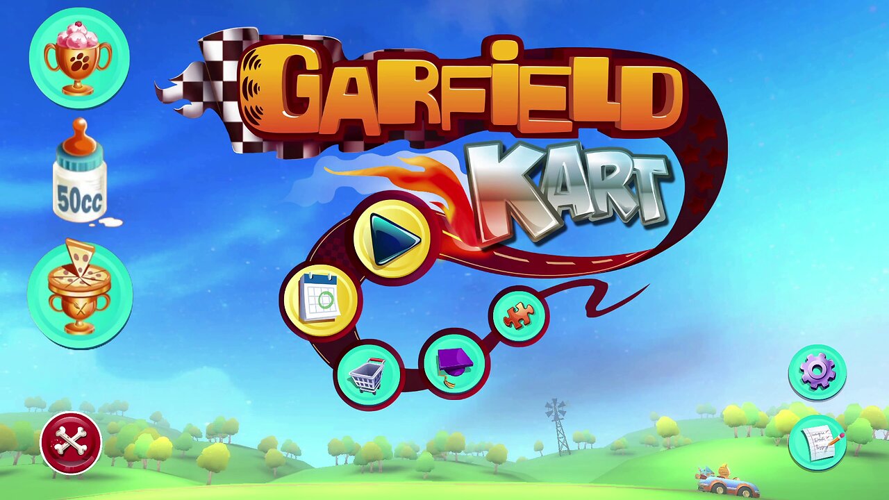 Garfield Kart (Steam) - Grand Prix 50cc Pizza Cup