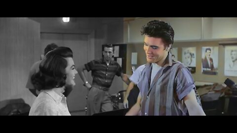 Portrait Format Elvis Presley in Stunning 5K Color – Don’t Leave Me Now (1957)