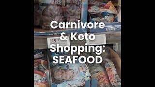 Carnivore and Keto Shopping: Seafood