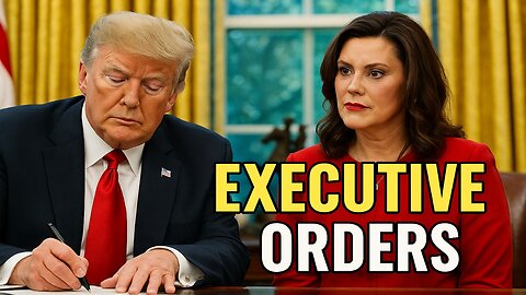 President Trump Signs Executive Orders, Discusses Tariffs Pause