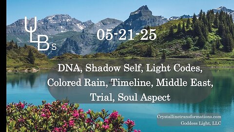 DNA, Shadow Self, Light Codes, Colored Rain, Timeline, Middle East, Trial, Soul Aspect