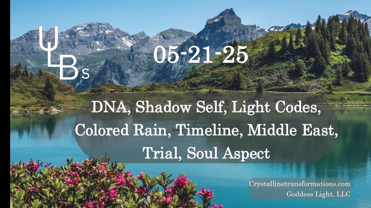 DNA, Shadow Self, Light Codes, Colored Rain, Timeline, Middle East, Trial, Soul Aspect