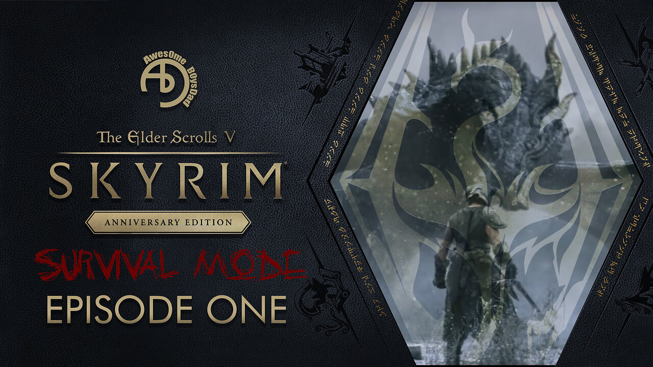 Skyrim AE | EP 1 | Survival Mode | 2k | no mods