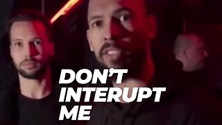 Andrew Tate humbled this reporter