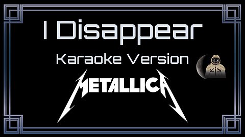 Metallica - I Disappear (CC)