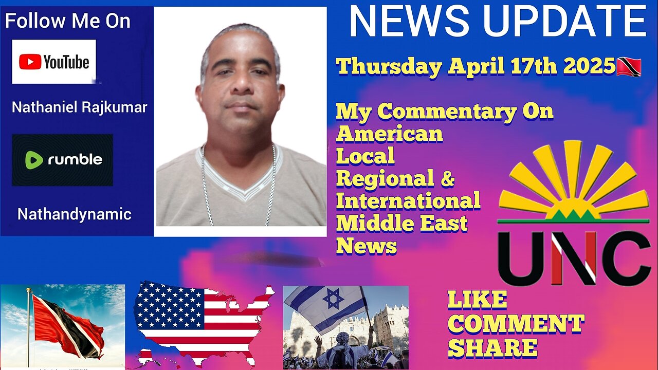 News Update Trinidad & Tobago Thursday April 17th 2025 Part 2