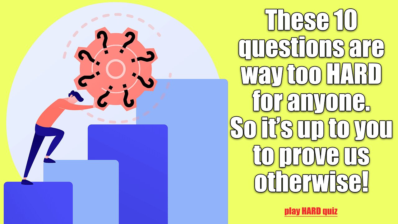 HARD Trivia Quiz