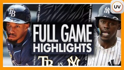 Rays vs Yankees Full Game Highlights – Big Hits, Close Calls & Final Score 7/31/25 | on UVueTV