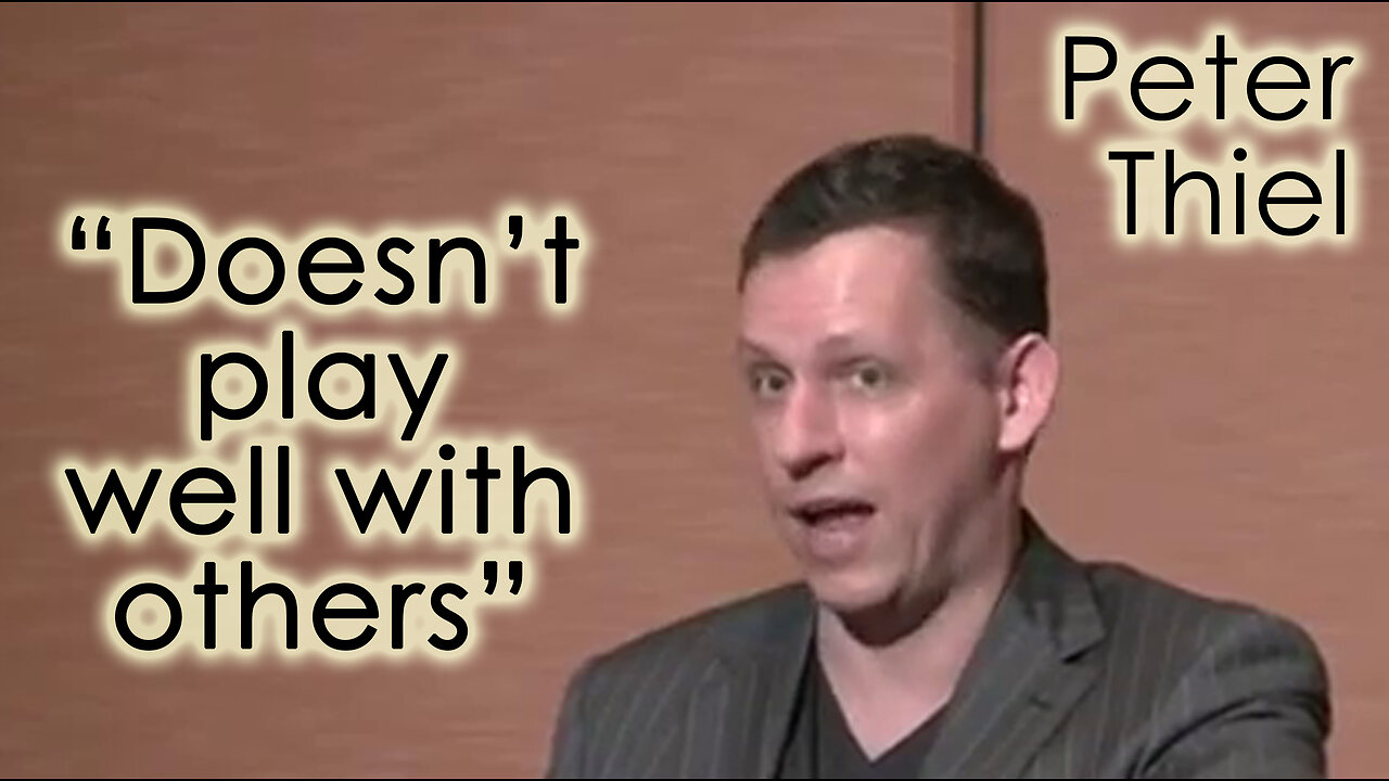 Peter Thiel is a threat to democracy