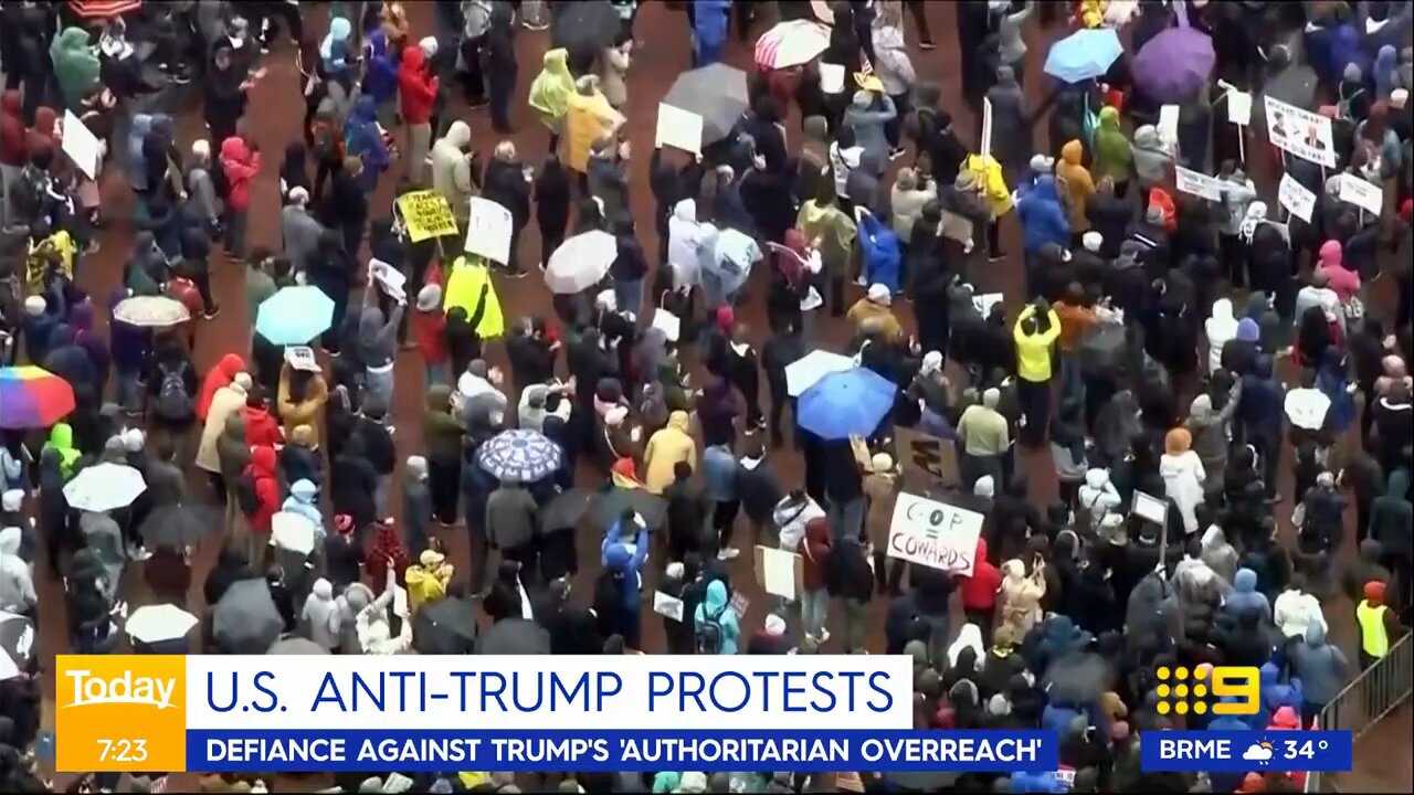 Anti-Doland Trump _Protest _Unfold_Across_US.....