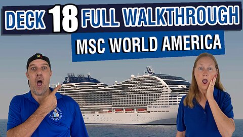 Where to Relax, Dine, and Unwind on MSC World America? | Tall Man's Cruise Adventures