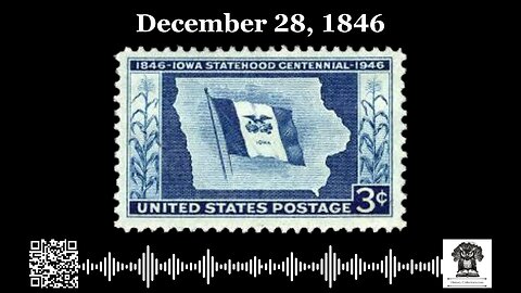 #OnThisDay December 28, 1846: Frontier Confirmed