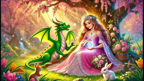 Princess Alina and the Magic of Kindness story for kids in english